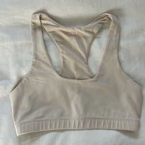 Mate The Label Women's Cream Sports Bra